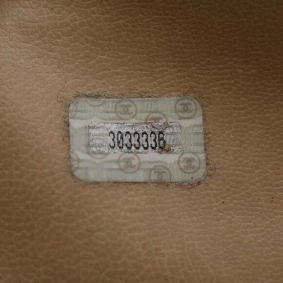 CHANEL Matelasse Chain Shoulder Bag Lamb Skin Beige CC - Picture 12 of 15